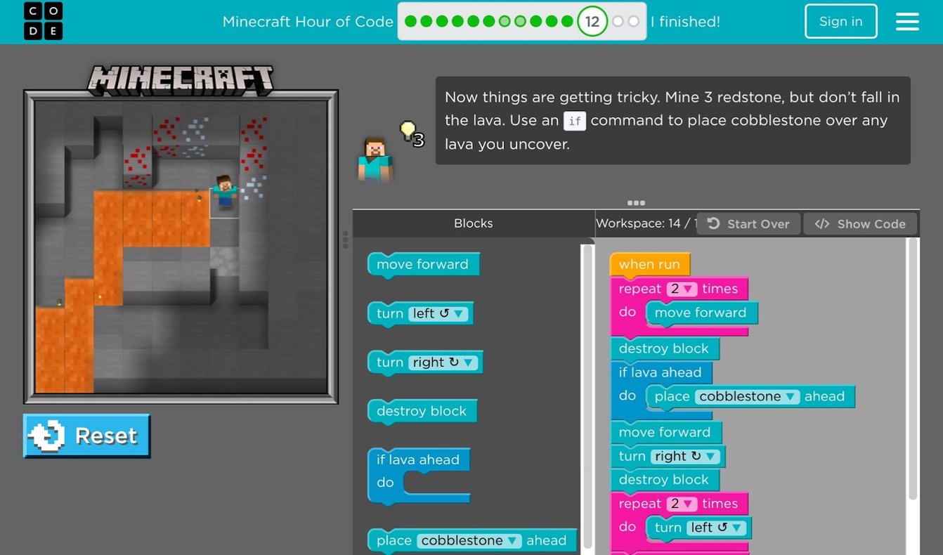 Learn to Code: Minecraft